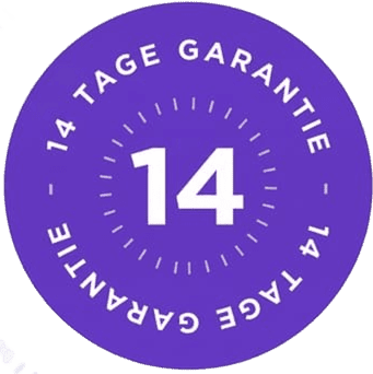 14 Tage Geld-zurück-Garantie